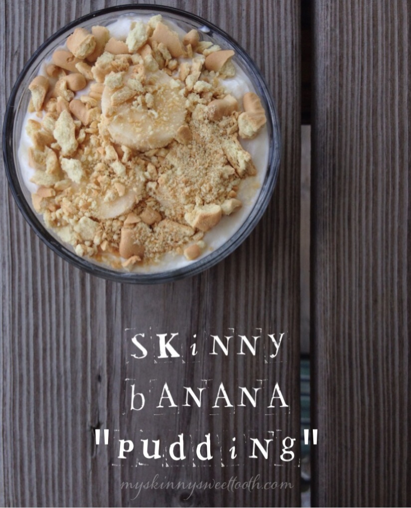 skinny banana "pudding" | my skinny sweet tooth